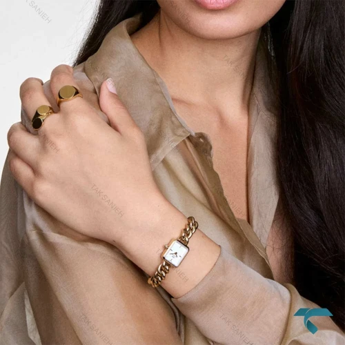 ساعت دنیل ولینگتون Jolie زنانه بند کارتیری طلایی DW-7539-L