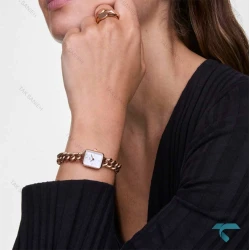 ساعت زنانه دنیل ولینگتون Jolie بند کارتیه ای رزگلد DW-7540-L