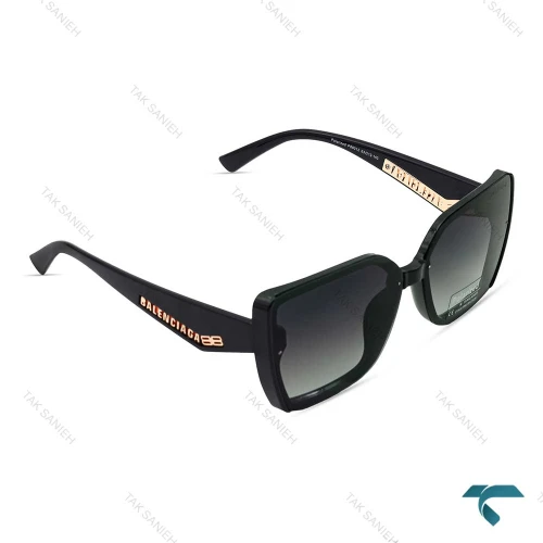 عینک آفتابی بلنسیاگا زنانه مشکی پولار Balenciaga-7544-L