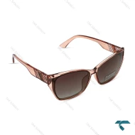 عینک دودی زنانه شنل فریم شفاف پولاریزه Chanel-7558-U