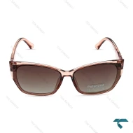 عینک دودی زنانه شنل فریم شفاف پولاریزه Chanel-7558-U