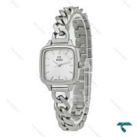 ساعت زنانه انزو EC-3124 بند کارتیه ای تمام سیلور Enzo-8725-L