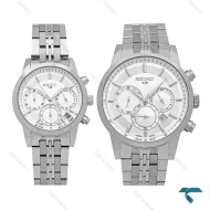 ساعت سیکو ست سه موتوره تمام استیل Seiko-8739-S