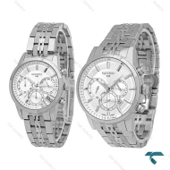 ساعت سیکو ست سه موتوره تمام استیل Seiko-8739-S