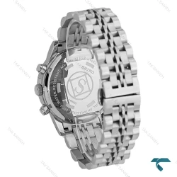 ساعت مچی سیکو مردانه سه موتوره سیلور صفحه سرمه ای Seiko-8746-G