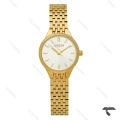 ساعت سیتیزن طلایی زنانه صفحه سیلور Citizen-9856-L