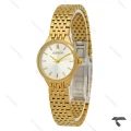 ساعت سیتیزن طلایی زنانه صفحه سیلور Citizen-9856-L