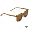 عینک آفتابی جنتل مانستر RE2565-7 عسلی یو وی 400 پلاریزه GentleMonster-9874-U
