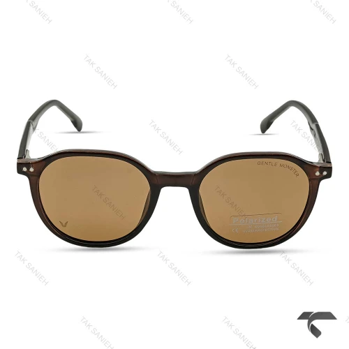 عینک نایت ویژن جنتل مانستر RE2588-2 قهوه ای پلاریزه GentleMonster-9892-U