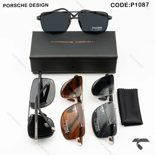 عینک آفتابی پورشه دیزاین P1087-1 پلاریزه مردانه Porsche-9899-G