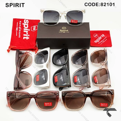 عینک آفتابی اسپریت 82101-7 پلاریزه زنانه فریم دودی Spirit-9913-L