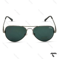 عینک آفتابی خلبانی کارتیر مردانه P2863-3 فریم نوک مدادی Cartier-9968-G