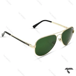 عینک مردانه خلبانی P2863-4 کارتیر شیشه سبز Cartier-9969-G