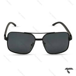 عینک دودی کارتیر مردانه P8357-1 پولار مشکی Cartier-9973-G