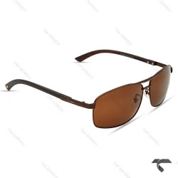 عینک آفتابی کارتیه P1026-3 مردانه پولاریزه قهوه ای Cartier-9982-G