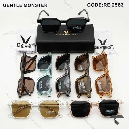 عینک شب جنتل مانستر RE2563-7 فریم شیشه ای GentleMonster-9996-U