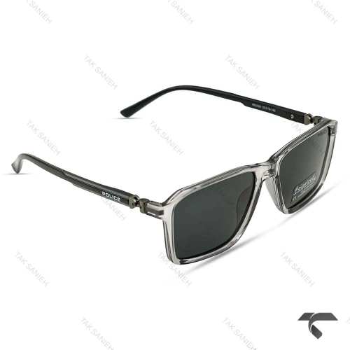 عینک آفتابی پلیس RE2590-2 مردانه دسته 360 درجه دودی Police-10007-G