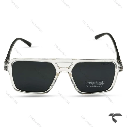 عینک پلیس مردانه RE2593-2 دسته 360 درجه فریم شیشه ای Police-10013-G