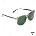 عینک آفتابی پلیس RE2597-6 دسته 360 درجه مردانه سبز Police-10029-G
