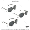 پورشه دیزاین مردانه P1095-3 پلاریزه مشکی نوک مدادی  Porsche-10036-G