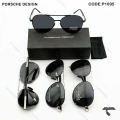 پورشه دیزاین مردانه P1095-3 پلاریزه مشکی نوک مدادی  Porsche-10036-G