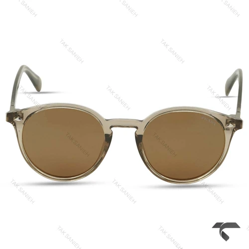 عینک پرادا R2803-4 زنانه پلاریزه قهوه ای Prada-10045-U