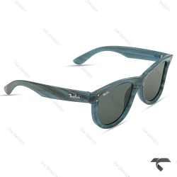 عینک آفتابی ری بن RB0501-5 پلاریزه آبی نفتی RayBan-10055-U