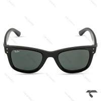 عینک دودی ریبن RB0502-1 فریم کائوچوبی پلاریزه RayBan-10058-U