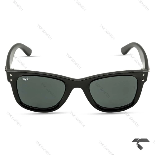 عینک دودی ریبن RB0502-1 فریم کائوچوبی پلاریزه RayBan-10058-U