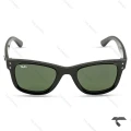 عینک ریبن RB0502-3 فریم کائوچوبی مشکی لنز سبز RayBan-10060-U