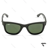 عینک ریبن RB0502-3 فریم کائوچوبی مشکی لنز سبز RayBan-10060-U