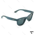 عینک آفتابی ریبن RB0502-5 فریم کائوچوبی آبی نفتی RayBan-10062-U