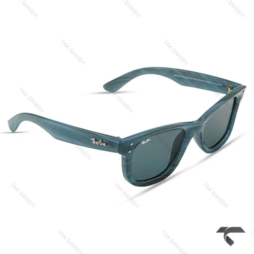 عینک آفتابی ریبن RB0502-5 فریم کائوچوبی آبی نفتی RayBan-10062-U