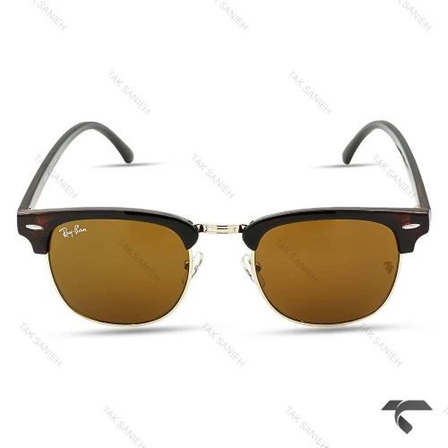 عینک آفتابی ری بن RB3016-3 پلاریزه شیشه قهوه ای RayBan-10075-U