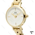 ساعت دنیل ولینگتون زنانه مینی Petite طلایی صفحه سفید DW-10120-L