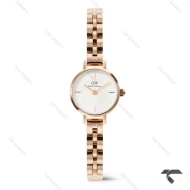 ساعت زنانه دنیل ولینگتون مینی Petite رزگلد صفحه سفید DW-10121-L