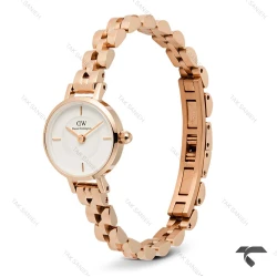 ساعت زنانه دنیل ولینگتون مینی Petite رزگلد صفحه سفید DW-10121-L