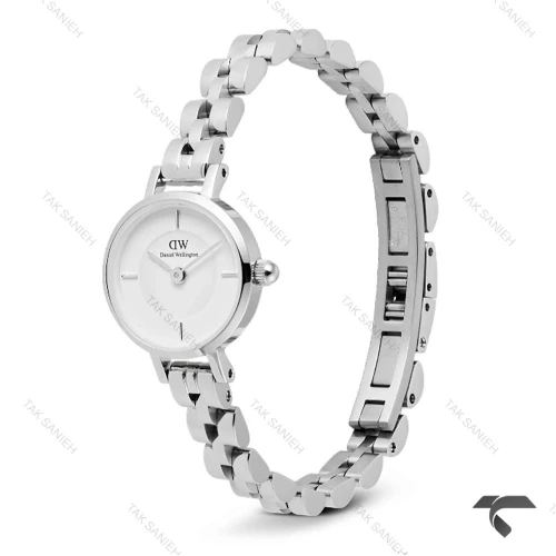 ساعت دنیل ولینگتون زنانه مینی Petite سیلور  صفحه سفید DW-10122-L