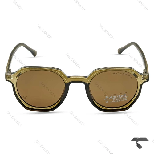 عینک آفتابی جنتل مانستر RE2568-7 سبز پلاریزه GentleMonster-10132-U