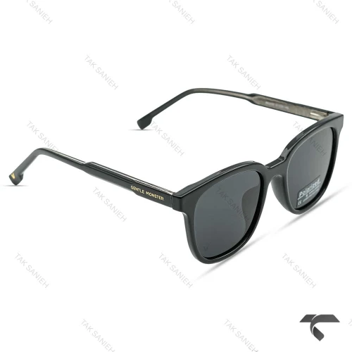 عینک آفتابی جنتل مانستر RE2587-1 پلاریزه مشکی GentleMonster-10150-U
