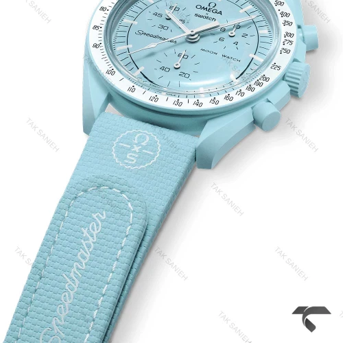 امگا سواچ ماموریت به اورانوس بند رابر جدید Swatch-10209-U