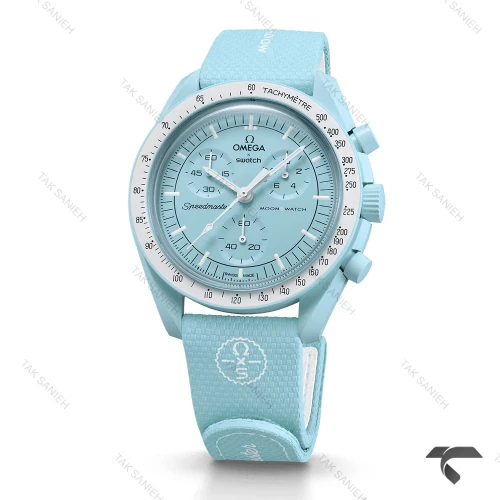 امگا سواچ ماموریت به اورانوس بند رابر جدید Swatch-10209-U