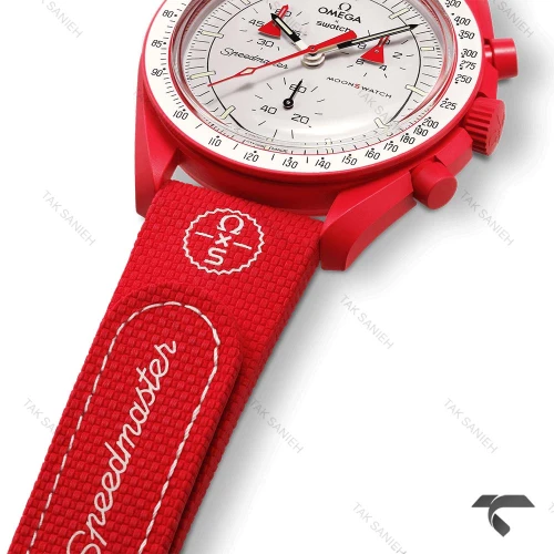 امگا سواچ ماموریت به مریخ بند رابر جدید Swatch-10215-U