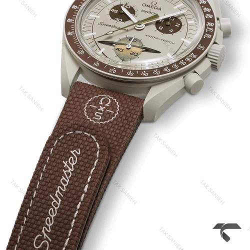 ساعت امگا سواچ ماموریت به زحل بند رابر جدید Swatch-10216-U