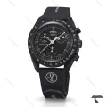امگا سواچ ماموریت به ماه بند رابر جدید فول مشکی Swatch-10218-U