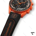 امگا سواچ ماموریت به زمین LAVA بند رابر جدید نارنجی Swatch-10219-U