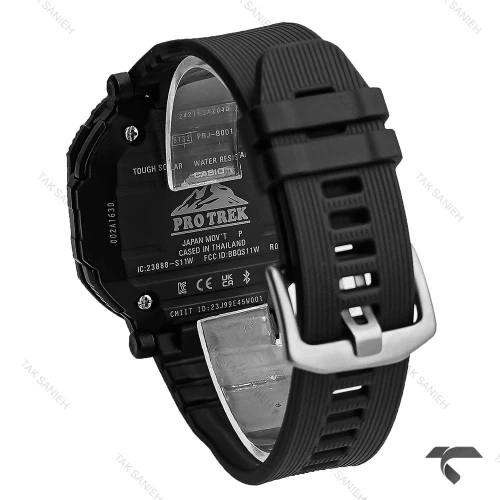 ساعت کاسیو پروترک مردانه فول مشکی بند رابر Protrek-10159-G