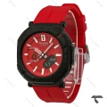 ساعت کاسیو پروترک مردانه قرمز مشکی بند رابر Protrek-10161-G