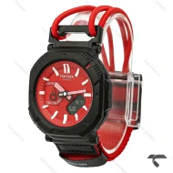 ساعت کاسیو پروترک PRJ-B001 بند کشی قرمز Protrek-10167-G