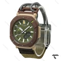 ساعت کاسیو پروترک PRJ-B001 سبز قهوه ای بند کشی Protrek-10169-G